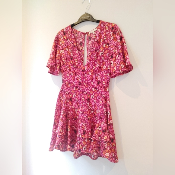 BaeVely Animal Print Romper Size XS - Picture 3 of 5